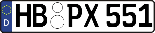 HB-PX551