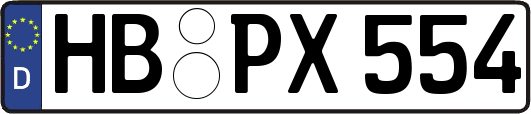 HB-PX554