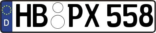 HB-PX558