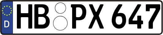 HB-PX647