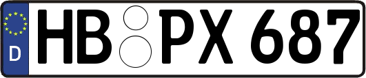 HB-PX687