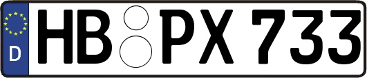 HB-PX733