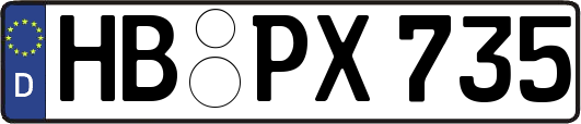 HB-PX735