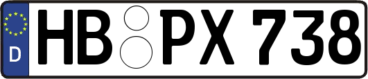 HB-PX738