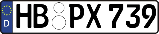 HB-PX739