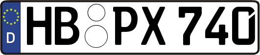 HB-PX740