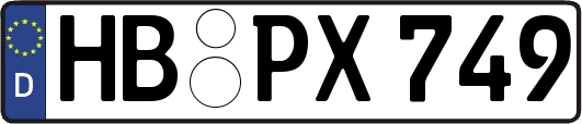 HB-PX749