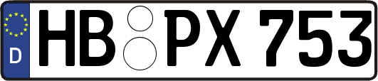 HB-PX753