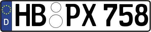 HB-PX758