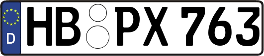 HB-PX763