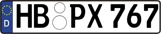 HB-PX767