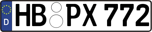HB-PX772