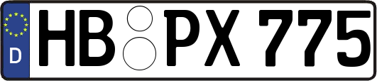 HB-PX775