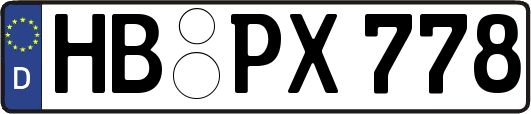 HB-PX778