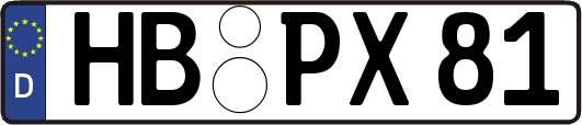 HB-PX81