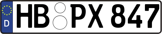 HB-PX847