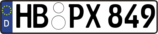 HB-PX849