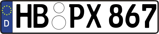 HB-PX867