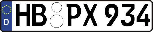 HB-PX934