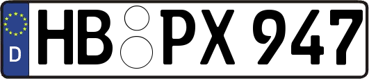 HB-PX947