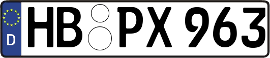 HB-PX963