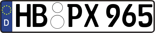 HB-PX965