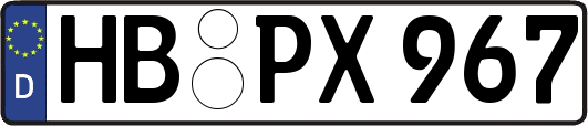 HB-PX967
