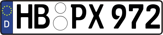 HB-PX972
