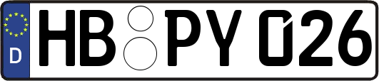 HB-PY026