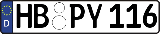 HB-PY116