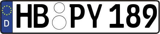 HB-PY189