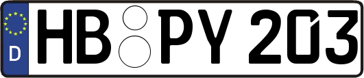 HB-PY203