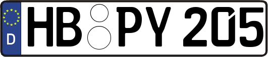 HB-PY205