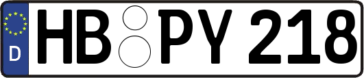 HB-PY218