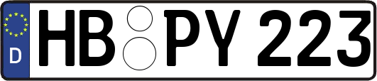 HB-PY223