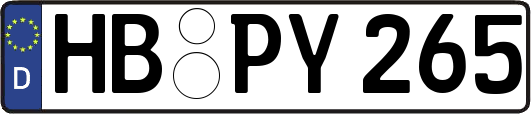 HB-PY265