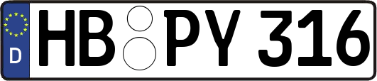HB-PY316