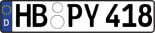 HB-PY418