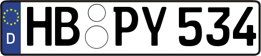 HB-PY534