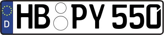 HB-PY550