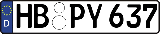 HB-PY637