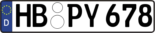 HB-PY678