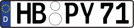 HB-PY71