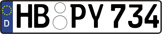 HB-PY734