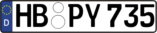 HB-PY735