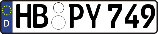 HB-PY749