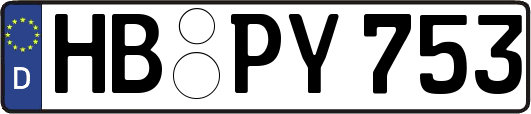 HB-PY753