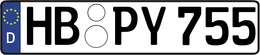 HB-PY755