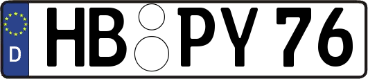 HB-PY76