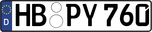 HB-PY760